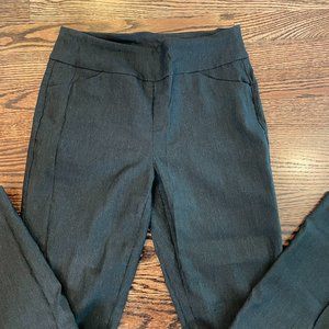 Tribal Crop Ankle Length Pant in Charcoal